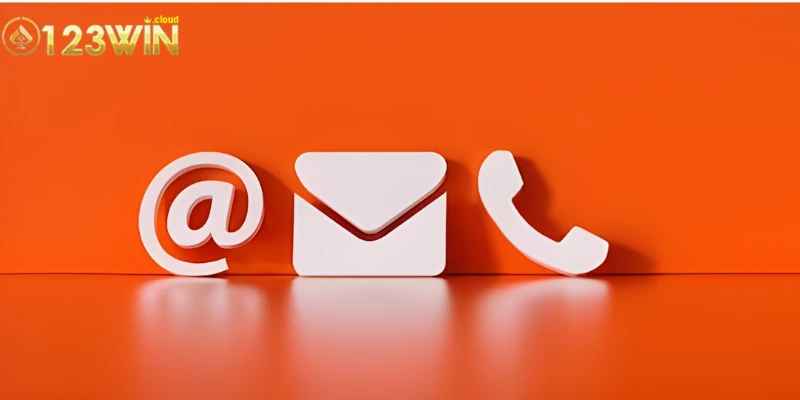Các hình thức để có thể liên hệ 0123WIN với hệ thống
